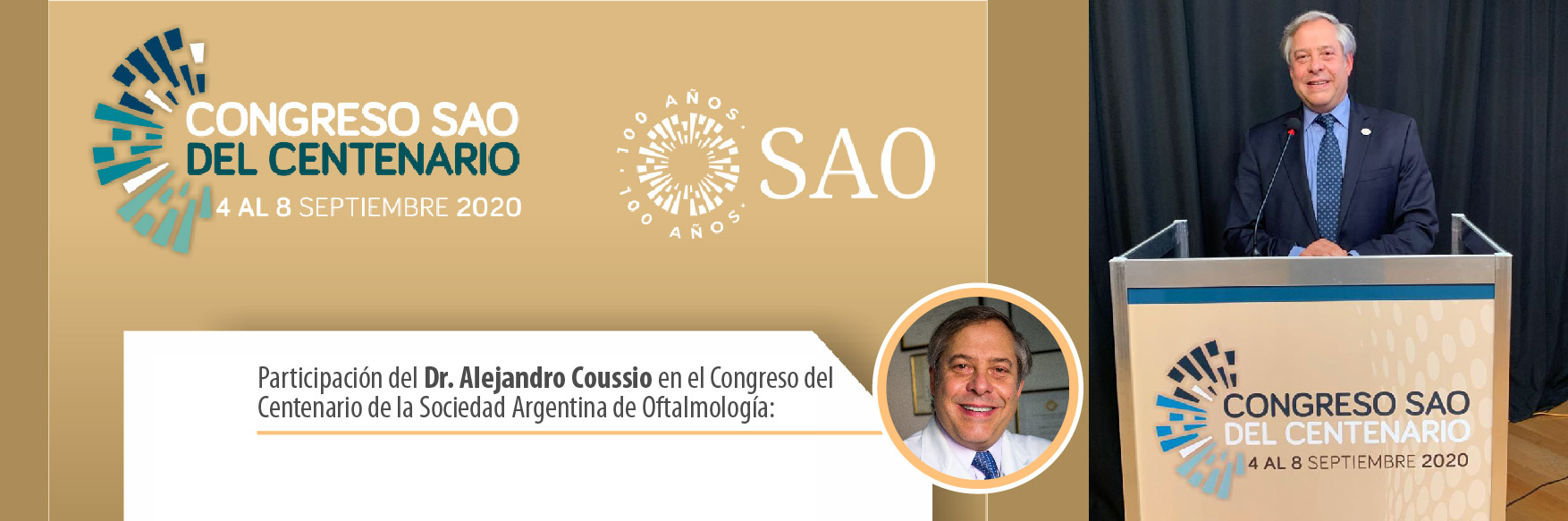 Congreso del Centenario de la Sociedad Argentina de Oftalmología 2020